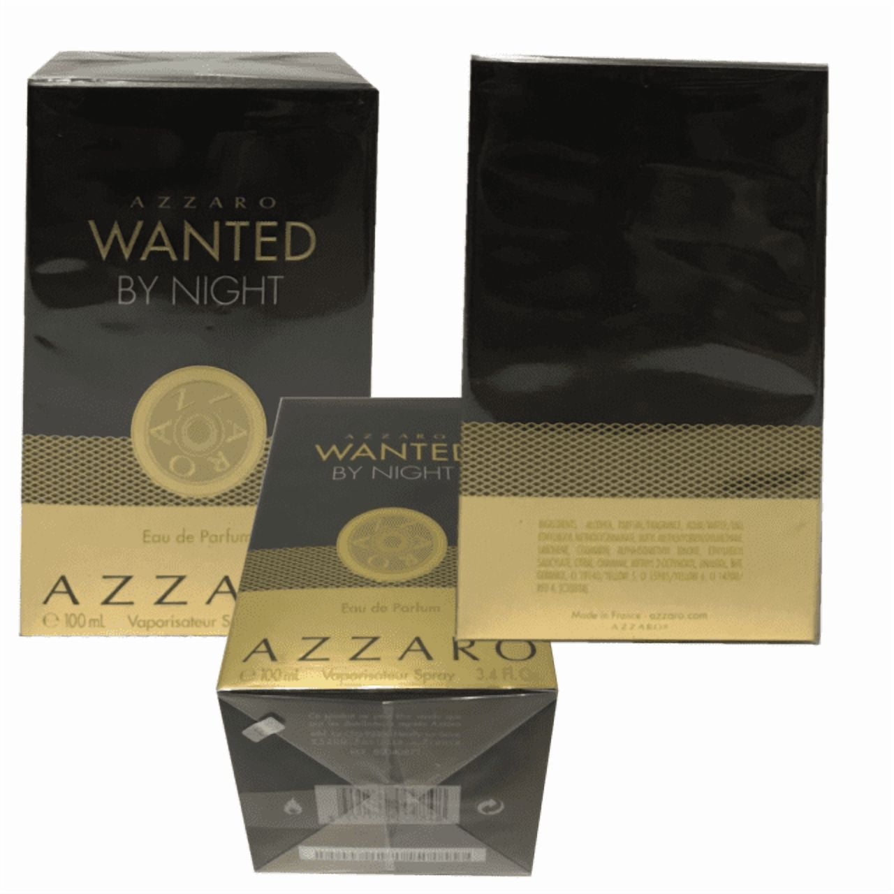 Azzaro Wanted By Night Eau de Parfum for Men – 3.4 oz / 100 ml