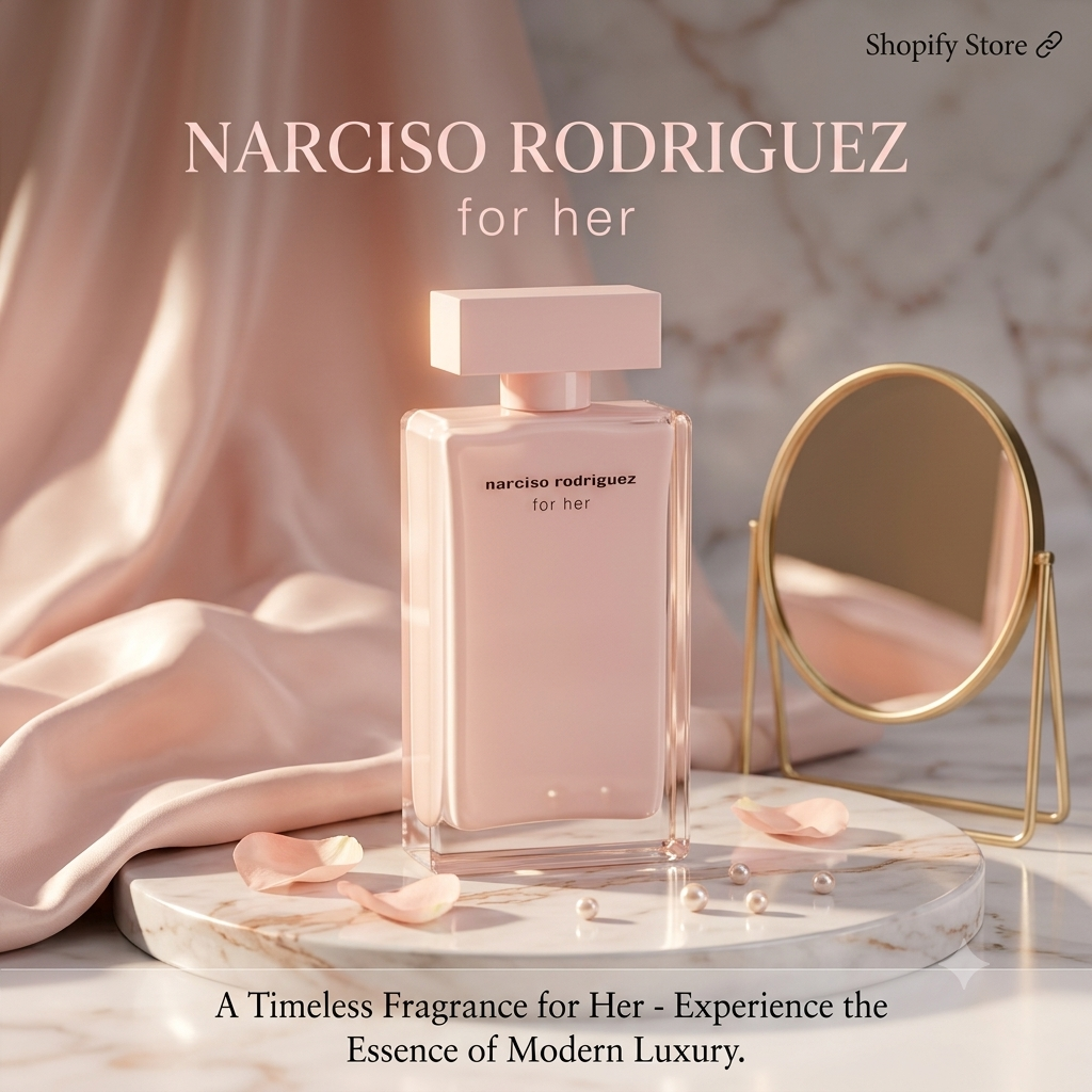 Narciso Rodriguez For Her Eau de Parfum Spray – 3.3 oz / 100 ml