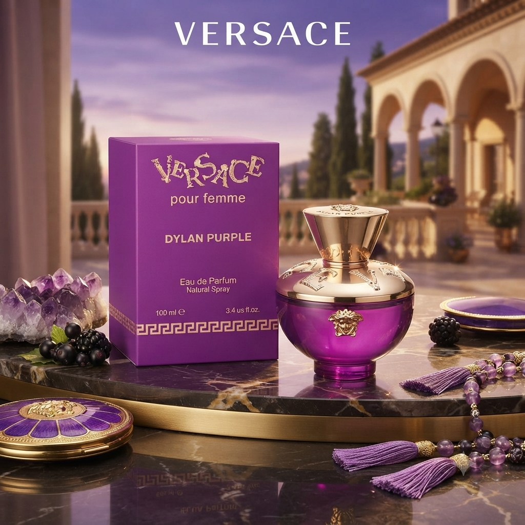 Versace Dylan Purple for Women 3.4 oz (100ml) Eau de Parfum Spray