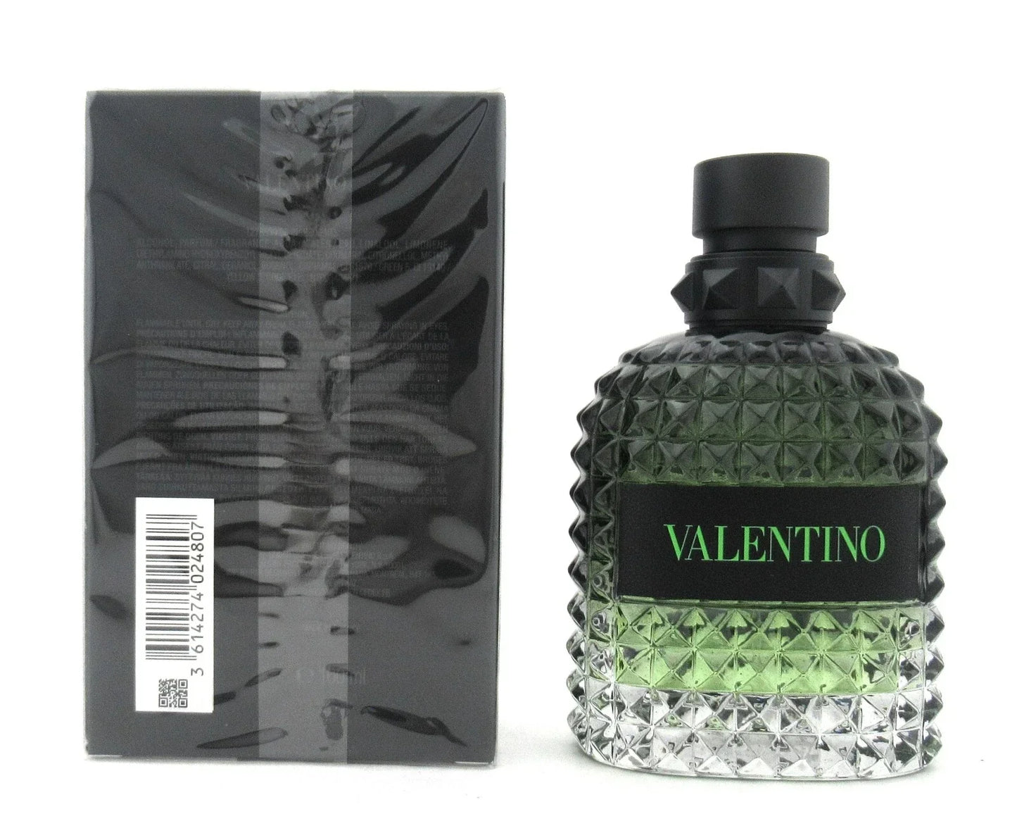 Valentino Uomo Born In Roma Green Stravaganza Eau de Toilette 3.4 oz for Men