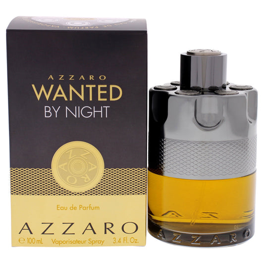 Azzaro Wanted By Night Eau de Parfum for Men – 3.4 oz / 100 ml