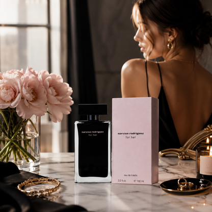 Narciso Rodriguez for Her Eau De Toilette 3.3 oz / 100 ml Spray – New In Box