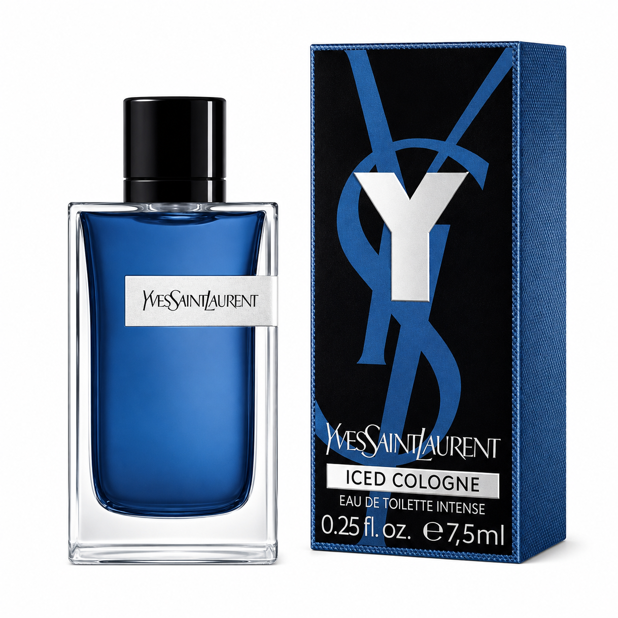 Yves Saint Laurent Y Ice Cold Cologne Eau de Toilette Intense – 7.5ml / 0.25 fl. oz.