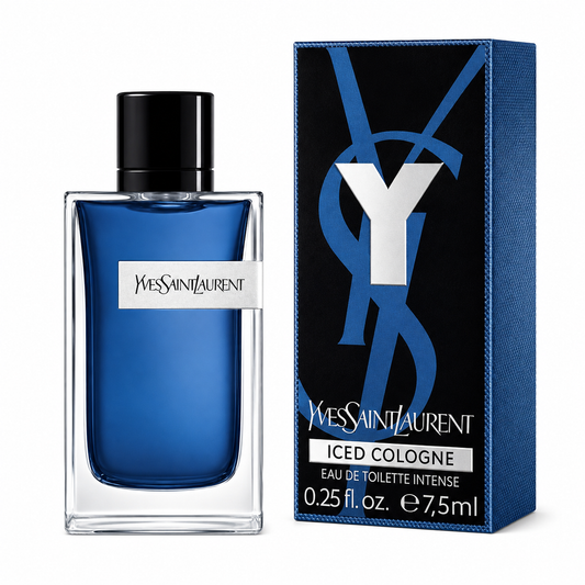 Yves Saint Laurent Y Ice Cold Cologne Eau de Toilette Intense – 7.5ml / 0.25 fl. oz.