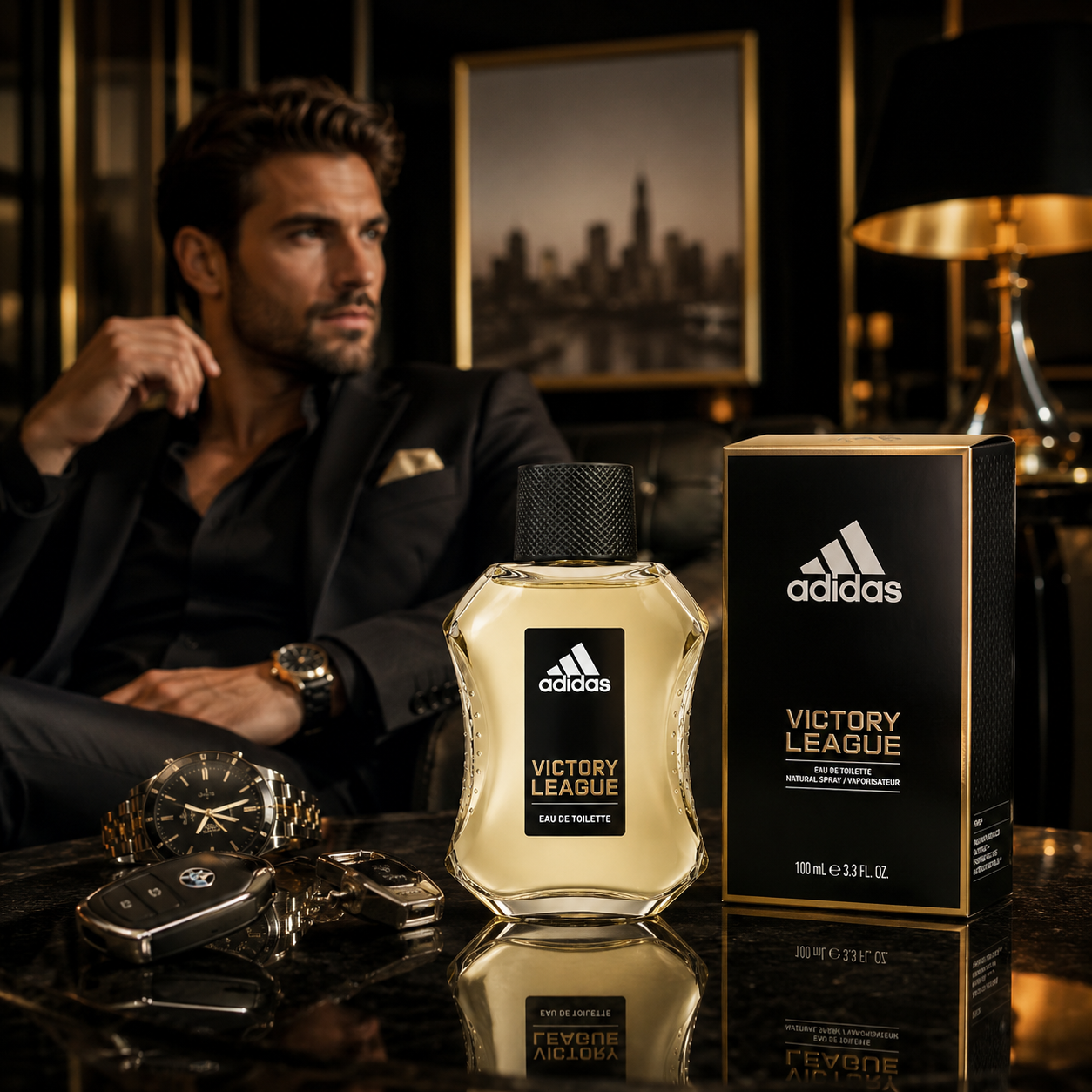 Victory League by Adidas for Men 100ml Eau de Toilette Spray