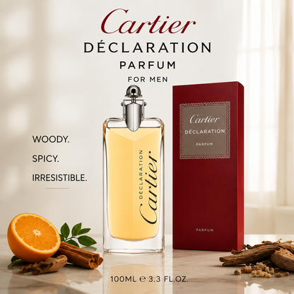 Cartier Déclaration Parfum for Men 3.3 oz / 100ml Parfum Spray