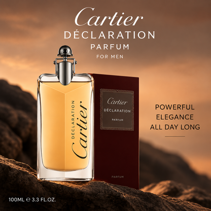 Cartier Déclaration Parfum for Men 3.3 oz / 100ml Parfum Spray