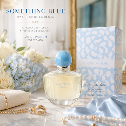 Oscar de la Renta Something Blue Eau de Parfum for Women 3.4oz / 100ml Spray