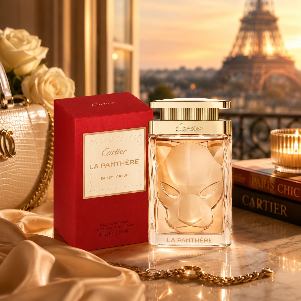 La Panthère by Cartier for Women 3.3 oz (100ml) Eau De Parfum Spray