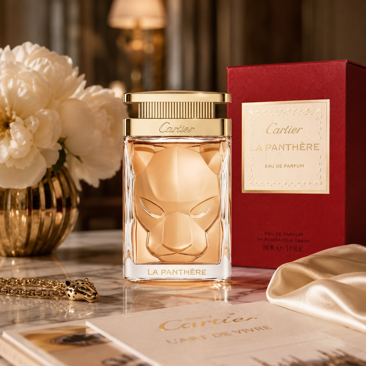 La Panthère by Cartier for Women 3.3 oz (100ml) Eau De Parfum Spray
