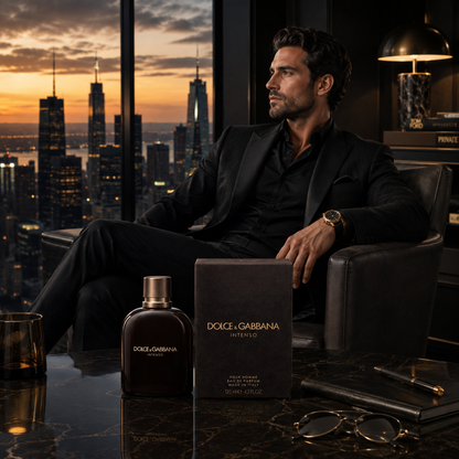 Intenso by Dolce & Gabbana for Men 4.2oz Eau De Parfum Spray | Luxury Men's Fragrance