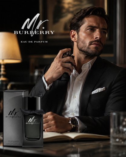 Mr. Burberry Eau De Parfum for Men 3.3oz (100ml) Spray | Burberry Fragrance