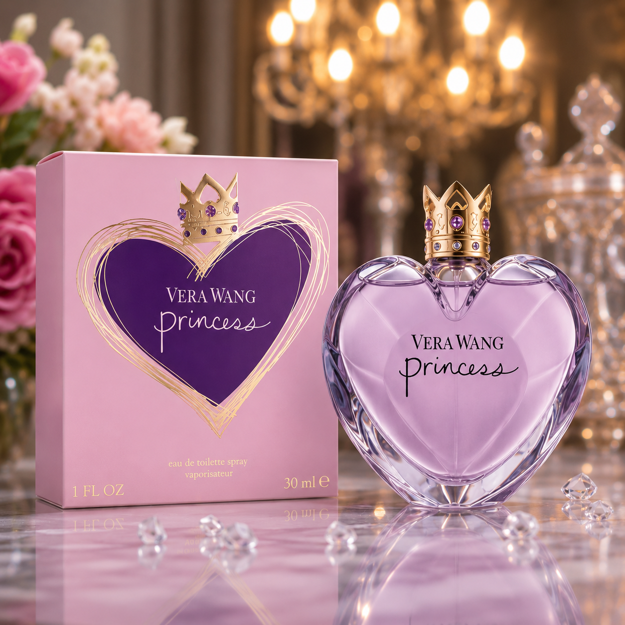 Vera Wang Princess for Women 1oz Eau De Toilette EDT Spray | Authentic Perfume
