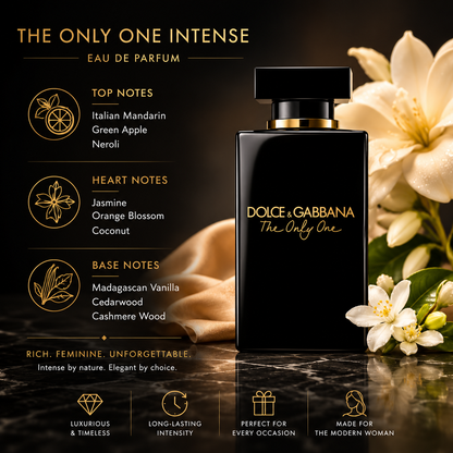 Dolce & Gabbana The Only One Eau de Parfum Intense for Women 100ml / 3.3oz