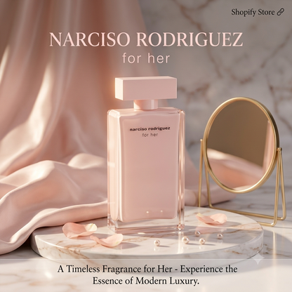 Narciso Rodriguez For Her Eau de Parfum Spray – 3.3 oz / 100 ml