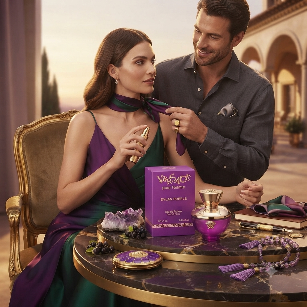 Versace Dylan Purple for Women 3.4 oz (100ml) Eau de Parfum Spray