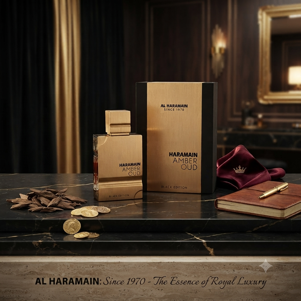 Al Haramain Amber Oud Black Edition | Eau De Parfum Spray (3.4 oz / 100ml)