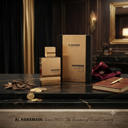 Al Haramain Amber Oud Black Edition | Eau De Parfum Spray (3.4 oz / 100ml)