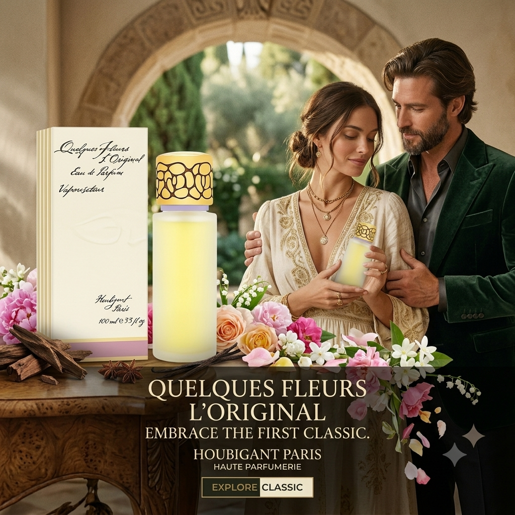 Quelques Fleurs L'Original by Houbigant Paris for Women 3.3 oz (100ml) Eau De Parfum Spray