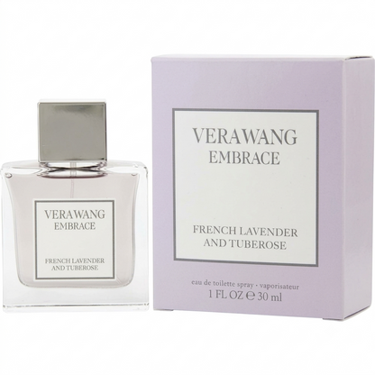Vera Wang Embrace French Lavender & Tuberose Eau De Toilette Spray for Women – 1 fl oz / 30 ml