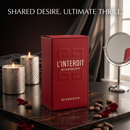 Givenchy L'Interdit Rouge Ultime Eau De Parfum Spray for Women – 2.7 oz / 80ml