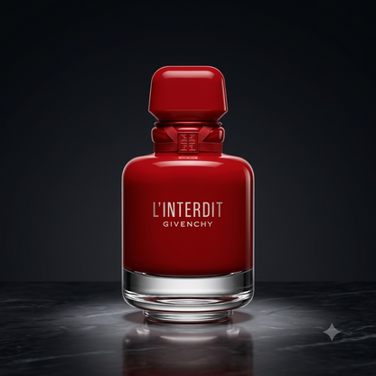 Givenchy L'Interdit Rouge Ultime Eau De Parfum Spray for Women – 2.7 oz / 80ml