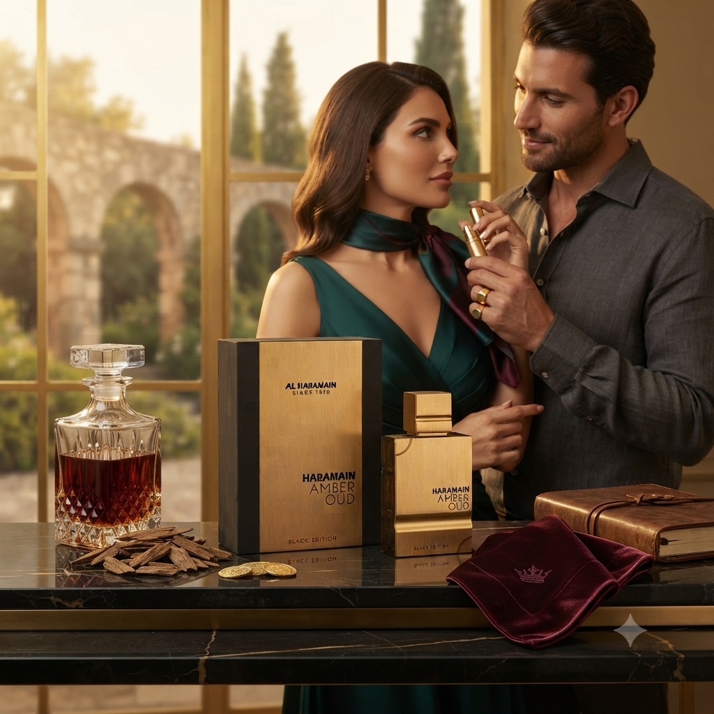 Al Haramain Amber Oud Black Edition | Eau De Parfum Spray (3.4 oz / 100ml)