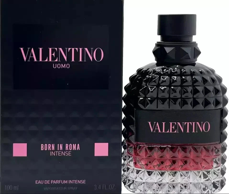 Valentino Uomo Born In Roma Intense Eau de Parfum Spray for Men – 3.4 oz / 100 ml