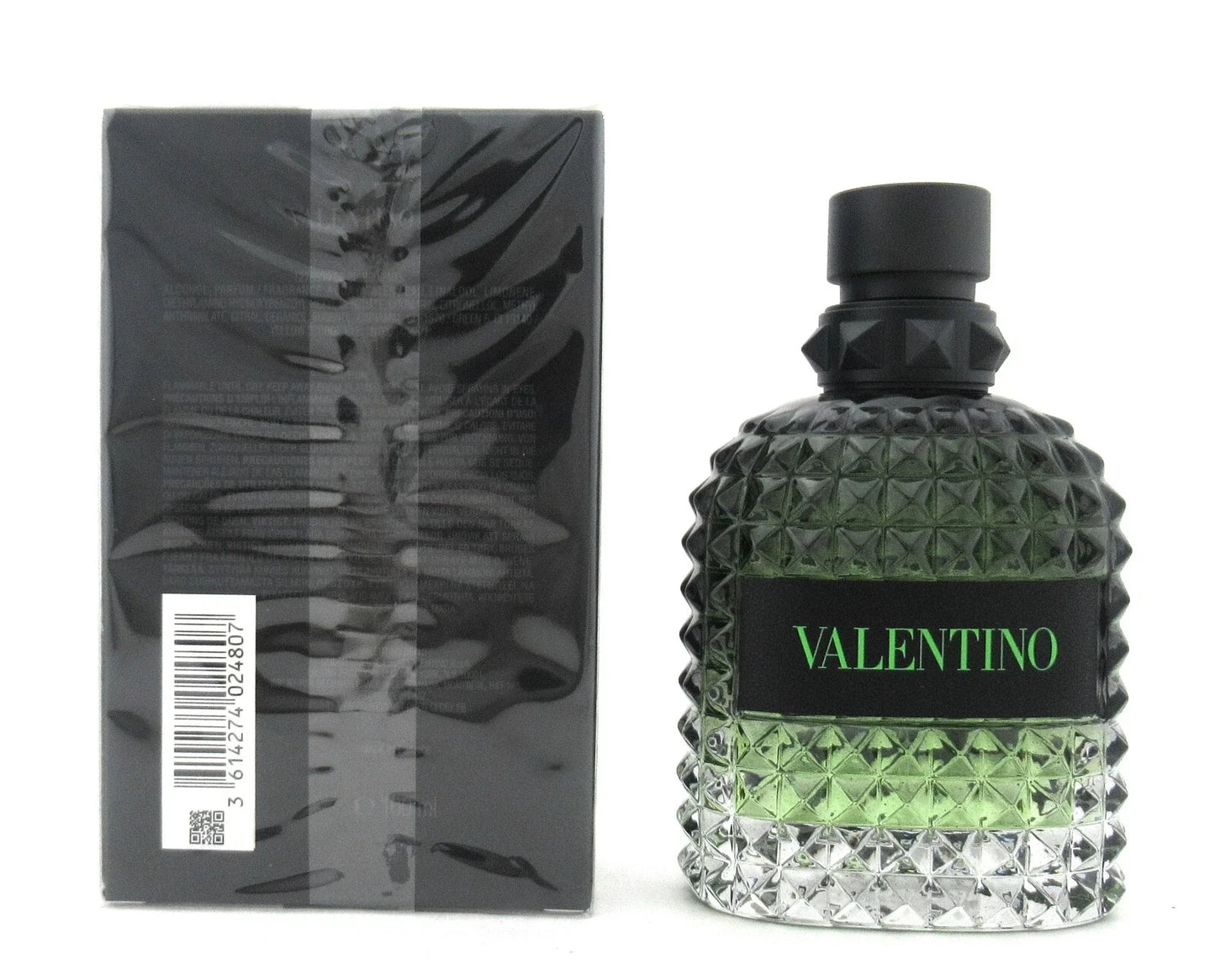 Valentino Uomo Born In Roma Green Stravaganza Eau de Toilette 3.4 oz for Men