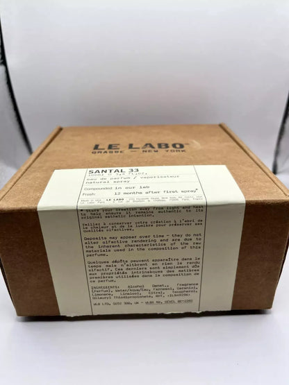 Le Labo Santal 33 Eau de Parfum 3.4 fl oz Unisex