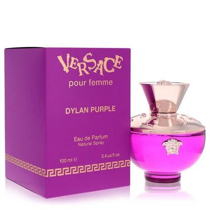 Versace Pour Femme Dylan Purple Eau De Parfum Spray for Women – 3.4 fl oz / 100 ml