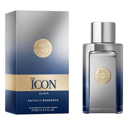 Antonio Banderas The Icon Elixir for Men 3.4 oz (100ml) Eau de Parfum Spray
