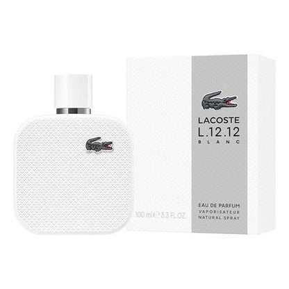 L.12.12 Blanc by Lacoste for Men 3.3oz Eau De Parfum Spray | Authentic EDP