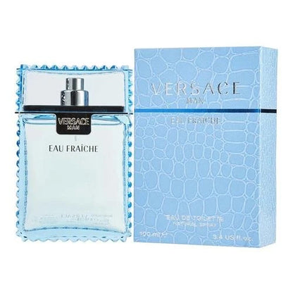 Versace Man Eau Fraîche Eau De Toilette – 3.4 oz / 100 ml Spray