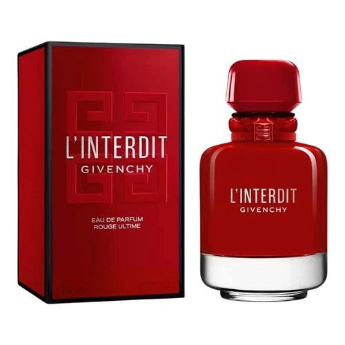 Givenchy L'Interdit Rouge Ultime Eau De Parfum Spray for Women – 2.7 oz / 80ml
