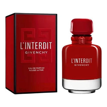 Givenchy L'Interdit Rouge Ultime Eau De Parfum Spray for Women – 2.7 oz / 80ml